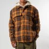 President's SHIRT TACK P'S WOOL CHECK WASHED RUST -jupiter shop 2022 09 09 13.22.28