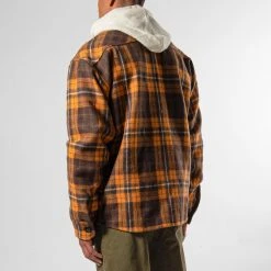 President's SHIRT TACK P'S WOOL CHECK WASHED RUST -jupiter shop 2022 09 09 13.23.15