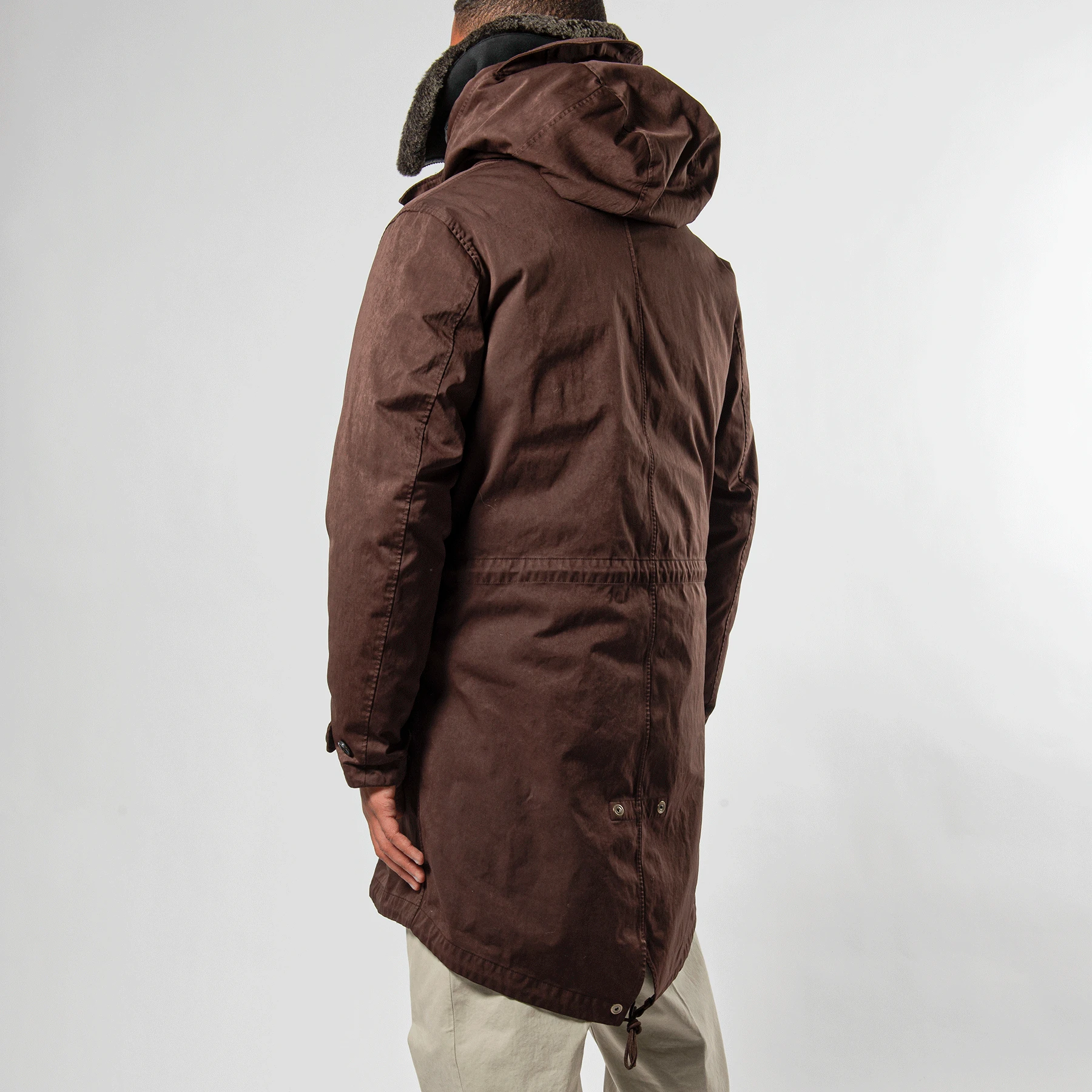 TEN C CYCLONE PARKA BROWN 6 TEN C CYCLONE PARKA BROWN - Bild 4