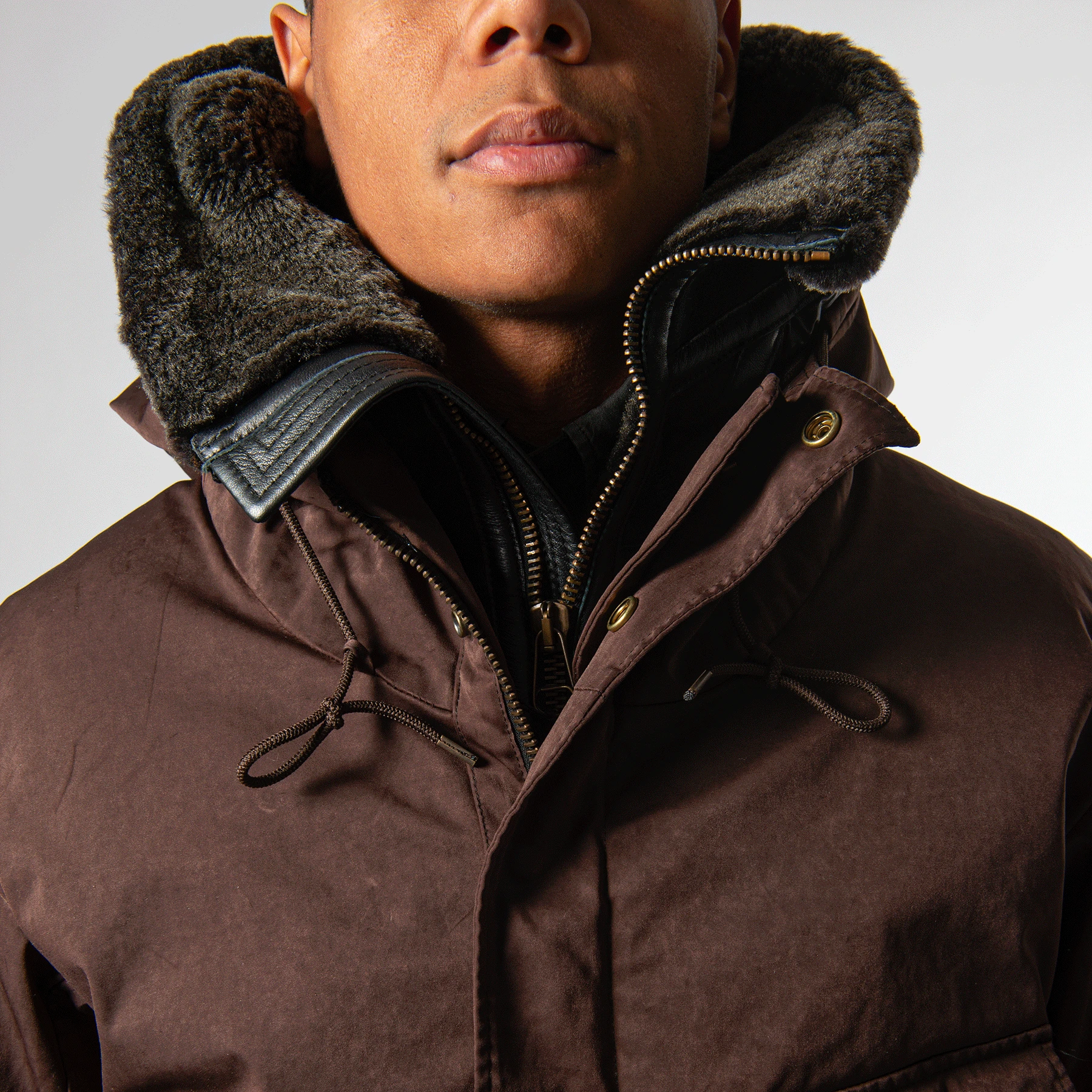 TEN C CYCLONE PARKA BROWN 4 TEN C CYCLONE PARKA BROWN - Bild 2