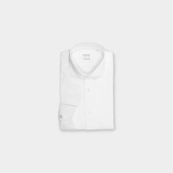 XACUS ACTIVE SOLID SHIRT 001 WHITE
