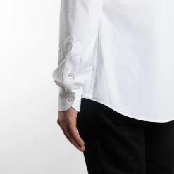 XACUS ACTIVE SOLID SHIRT 001 WHITE -jupiter shop ACTIVE SOLID SHIRT 001 WHITE SKJORTA XACUS Jupiter Kungsgatan Norrlandsgatan Stockholm 5