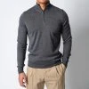 ADVERB MERINO 12 GG HALFZIP SWEATER GREY -jupiter shop ADVERBHALVZIP 2 89053897 09f5 4d94 b6fb f78ef823d350