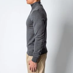 ADVERB MERINO 12 GG HALFZIP SWEATER GREY -jupiter shop ADVERBHALVZIP 4 11736a2c 4081 46bf b96e 7525a9d0a0b8