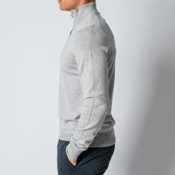 ADVERB MERINO 12 GG HALFZIP SWEATER LIGHT GREY 10 ADVERB MERINO 12 GG HALFZIP SWEATER LIGHT GREY -jupiter shop ADVERBHALVZIP 4 df8d4b78 8d7c 4d9e b879 77628fc207a6