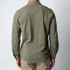 ADVERB JERSEY PIQUE SHIRT GREEN -jupiter shop ADVERBSKJORTA 6 65117334 25fd 4891 9a2b 6ea315a38bc0