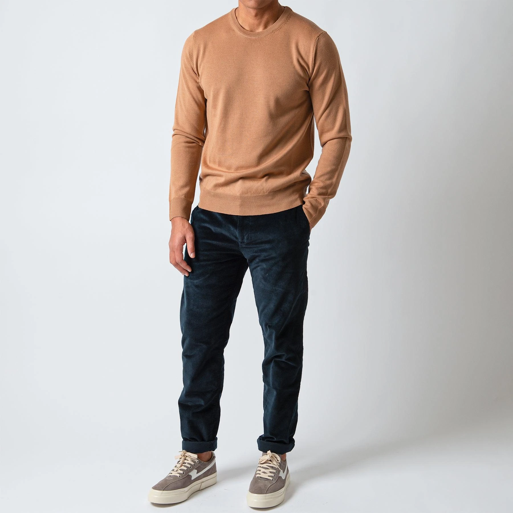 ADVERB MERINO WOOL 12 GAUGE SWEATER MUSTARD 8 ADVERB MERINO WOOL 12 GAUGE SWEATER MUSTARD - Bild 6