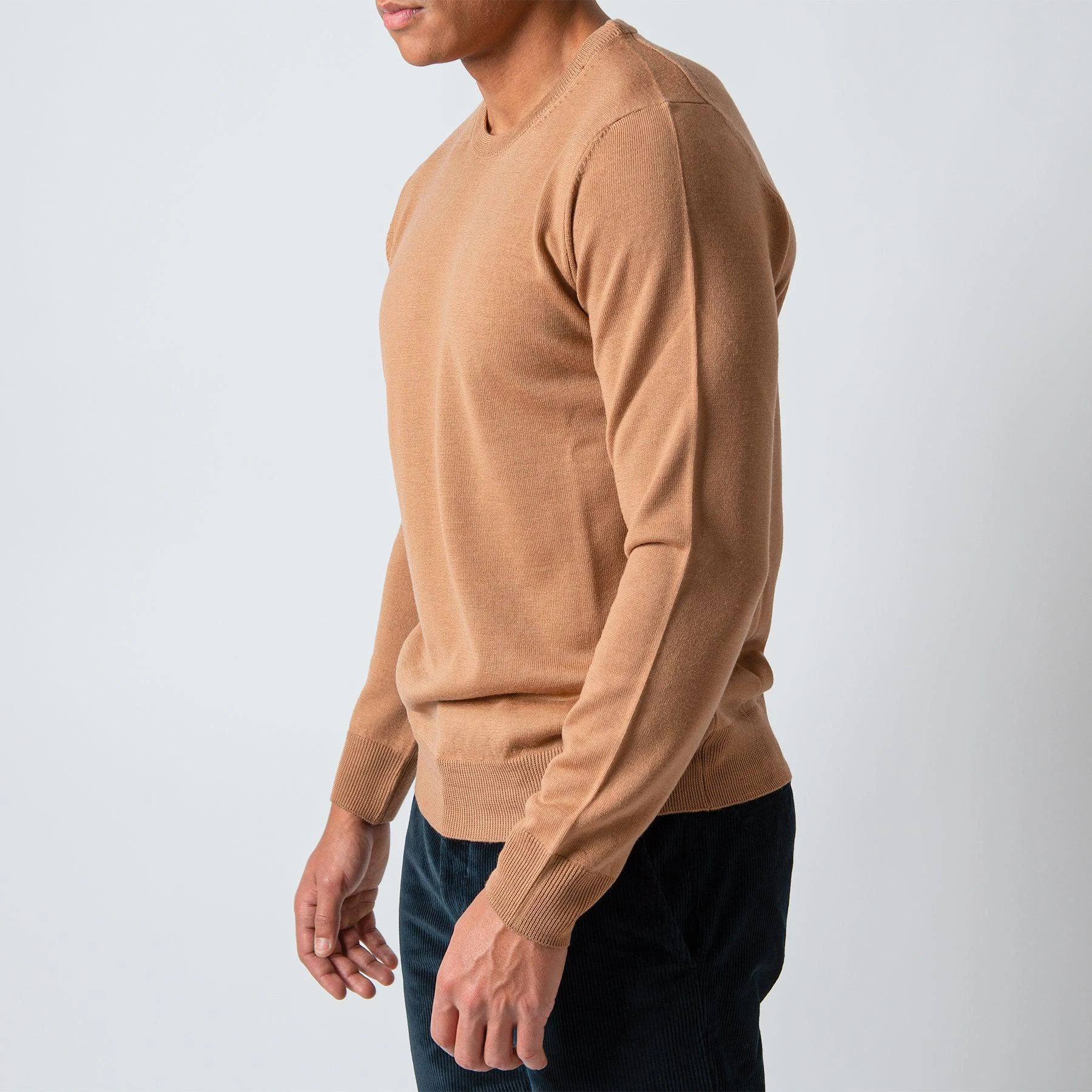 ADVERB MERINO WOOL 12 GAUGE SWEATER MUSTARD 4 ADVERB MERINO WOOL 12 GAUGE SWEATER MUSTARD - Bild 2