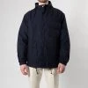 Universal Works AERO WAX COTTON STAYOUT JACKET NAVY