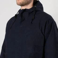 Universal Works AERO WAX COTTON STAYOUT JACKET NAVY -jupiter shop AERO WAX COTTON STAYOUT JACKET NAVY JACKA UNIVERSAL WORKS Jupiter Kungsgatan Norrlandsgatan Stockholm 3