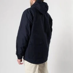 Universal Works AERO WAX COTTON STAYOUT JACKET NAVY -jupiter shop AERO WAX COTTON STAYOUT JACKET NAVY JACKA UNIVERSAL WORKS Jupiter Kungsgatan Norrlandsgatan Stockholm 4