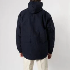 Universal Works AERO WAX COTTON STAYOUT JACKET NAVY -jupiter shop AERO WAX COTTON STAYOUT JACKET NAVY JACKA UNIVERSAL WORKS Jupiter Kungsgatan Norrlandsgatan Stockholm 5