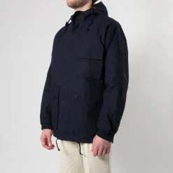 Universal Works AERO WAX COTTON STAYOUT JACKET NAVY -jupiter shop AERO WAX COTTON STAYOUT JACKET NAVY JACKA UNIVERSAL WORKS Jupiter Kungsgatan Norrlandsgatan Stockholm 8