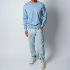 Alan Paine HARLINGTON LS CREW STEEL BLUE 13 Alan Paine HARLINGTON LS CREW STEEL BLUE -jupiter shop ALANPAINTROJA 1