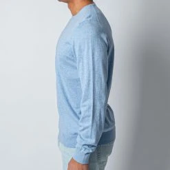 Alan Paine HARLINGTON LS CREW STEEL BLUE 10 Alan Paine HARLINGTON LS CREW STEEL BLUE -jupiter shop ALANPAINTROJA 4