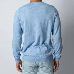 Alan Paine HARLINGTON LS CREW STEEL BLUE 12 Alan Paine HARLINGTON LS CREW STEEL BLUE -jupiter shop ALANPAINTROJA 5