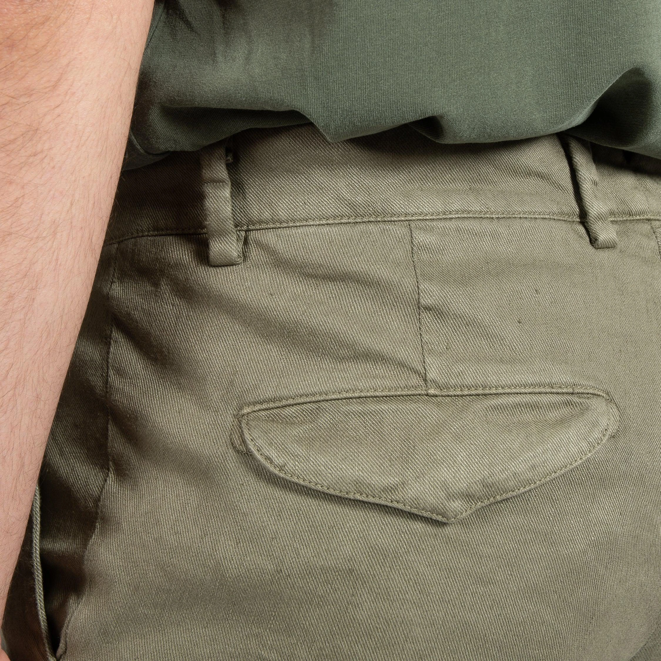 MASON'S AMALFI LINEN TROUSER OLIVE 8 MASON'S AMALFI LINEN TROUSER OLIVE - Bild 6