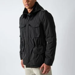 ASPESI GIUB MINIFIELD VENTO BLACK 11 ASPESI GIUB MINIFIELD VENTO BLACK -jupiter shop ASPESIJACKA 3