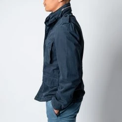 ASPESI COTTON GABARDINE MINIFIELD JACKET NAVY -jupiter shop ASPESIJACKA 4 661a5728 a8d0 4268 bec0 bebd9cf82035