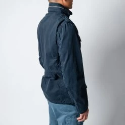 ASPESI COTTON GABARDINE MINIFIELD JACKET NAVY -jupiter shop ASPESIJACKA 6 e2b08e84 23ee 48ce 9aa4 b8d44511e403