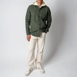 ASPESI CAMICIA UT OVERSHIRT GREEN 13 ASPESI CAMICIA UT OVERSHIRT GREEN -jupiter shop ASPESIOVERSHIRT 1 1