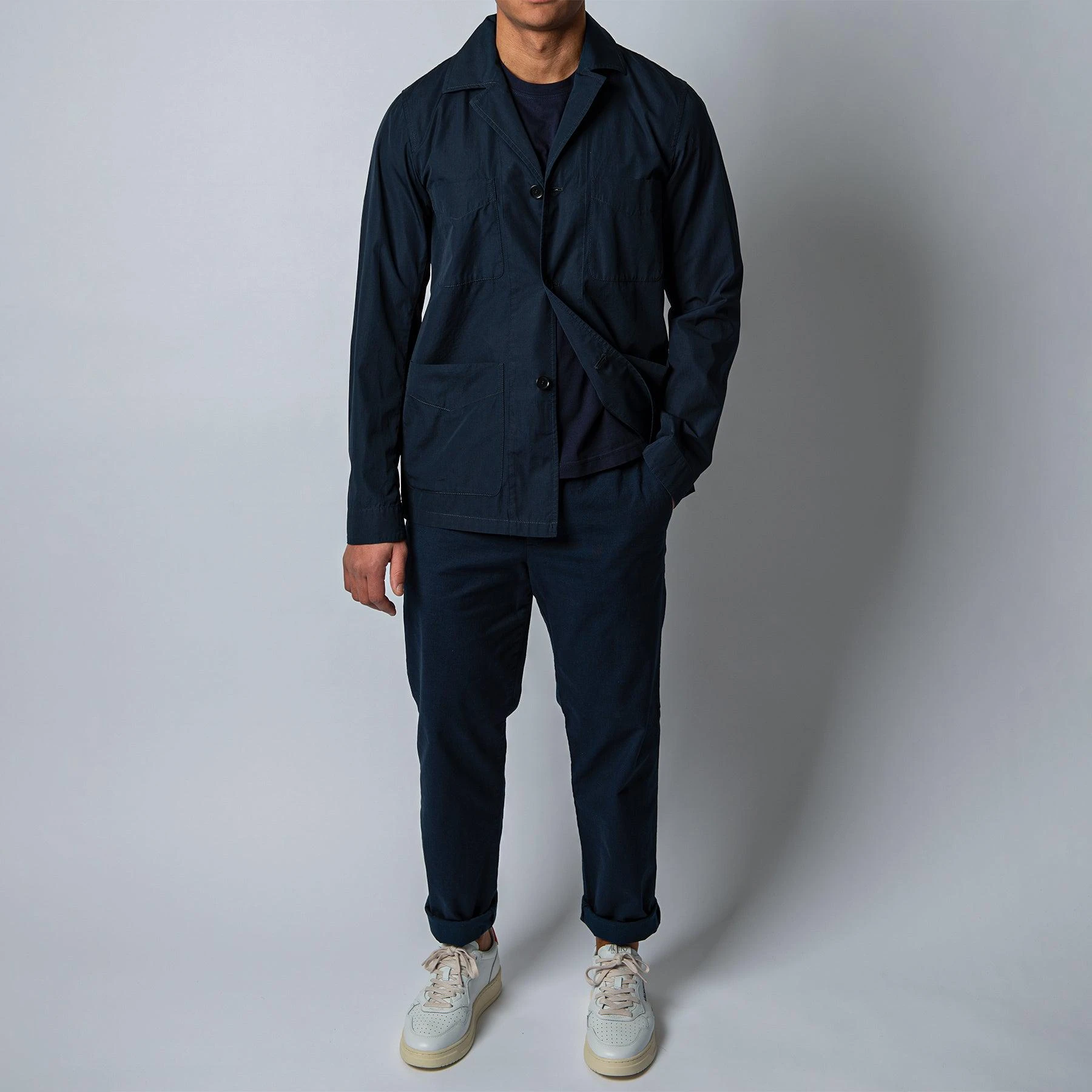 ASPESI FANDANGO HYBRID JACKET NAVY 8 ASPESI FANDANGO HYBRID JACKET NAVY - Bild 6