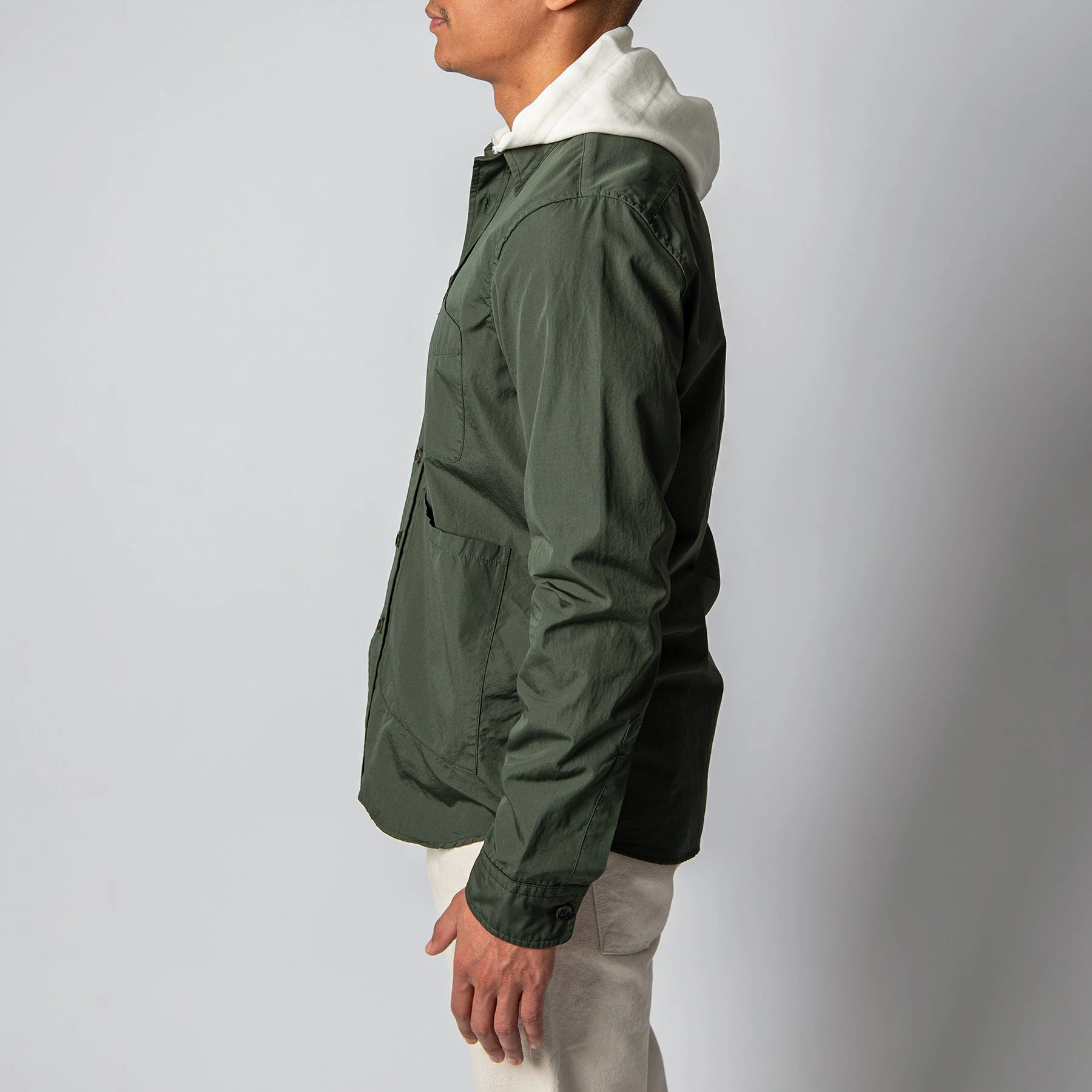 ASPESI CAMICIA UT OVERSHIRT GREEN 5 ASPESI CAMICIA UT OVERSHIRT GREEN - Bild 3