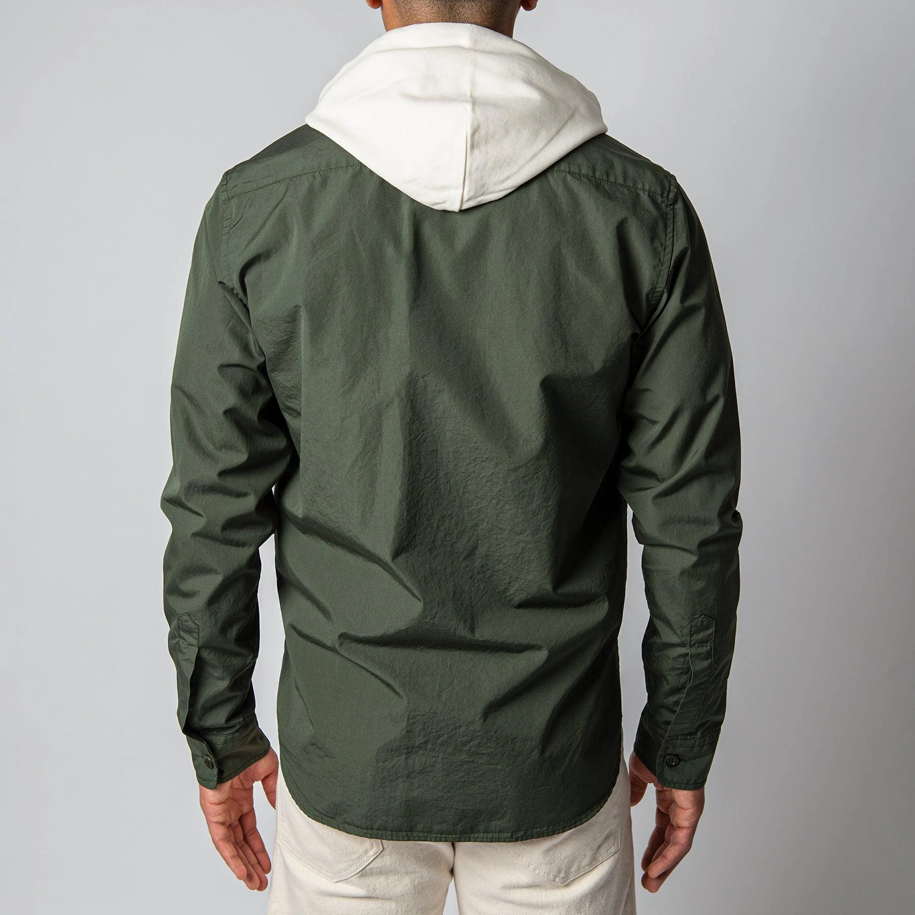 ASPESI CAMICIA UT OVERSHIRT GREEN 7 ASPESI CAMICIA UT OVERSHIRT GREEN - Bild 5