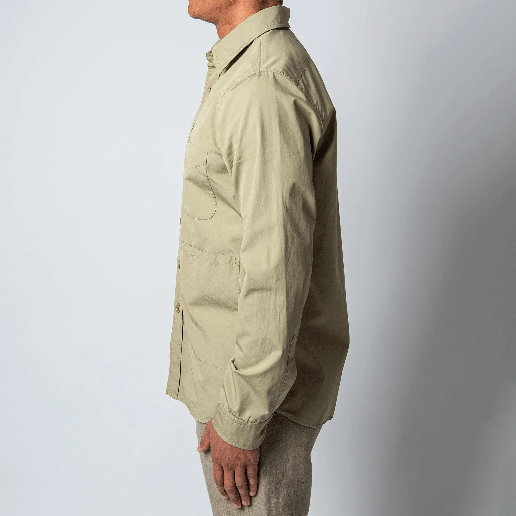ASPESI CAMICIA UT OVERSHIRT SAND 5 ASPESI CAMICIA UT OVERSHIRT SAND - Bild 3