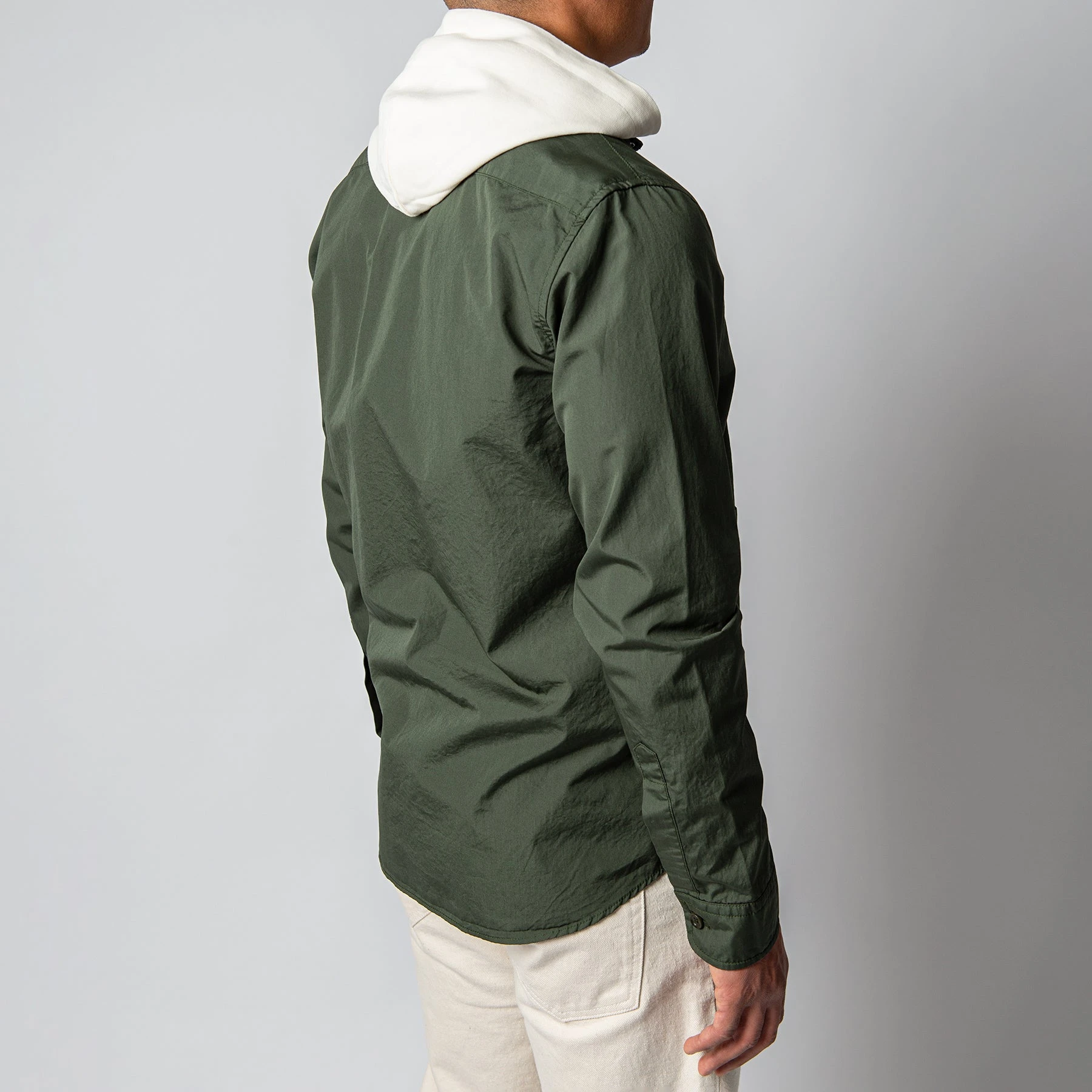 ASPESI CAMICIA UT OVERSHIRT GREEN 6 ASPESI CAMICIA UT OVERSHIRT GREEN - Bild 4