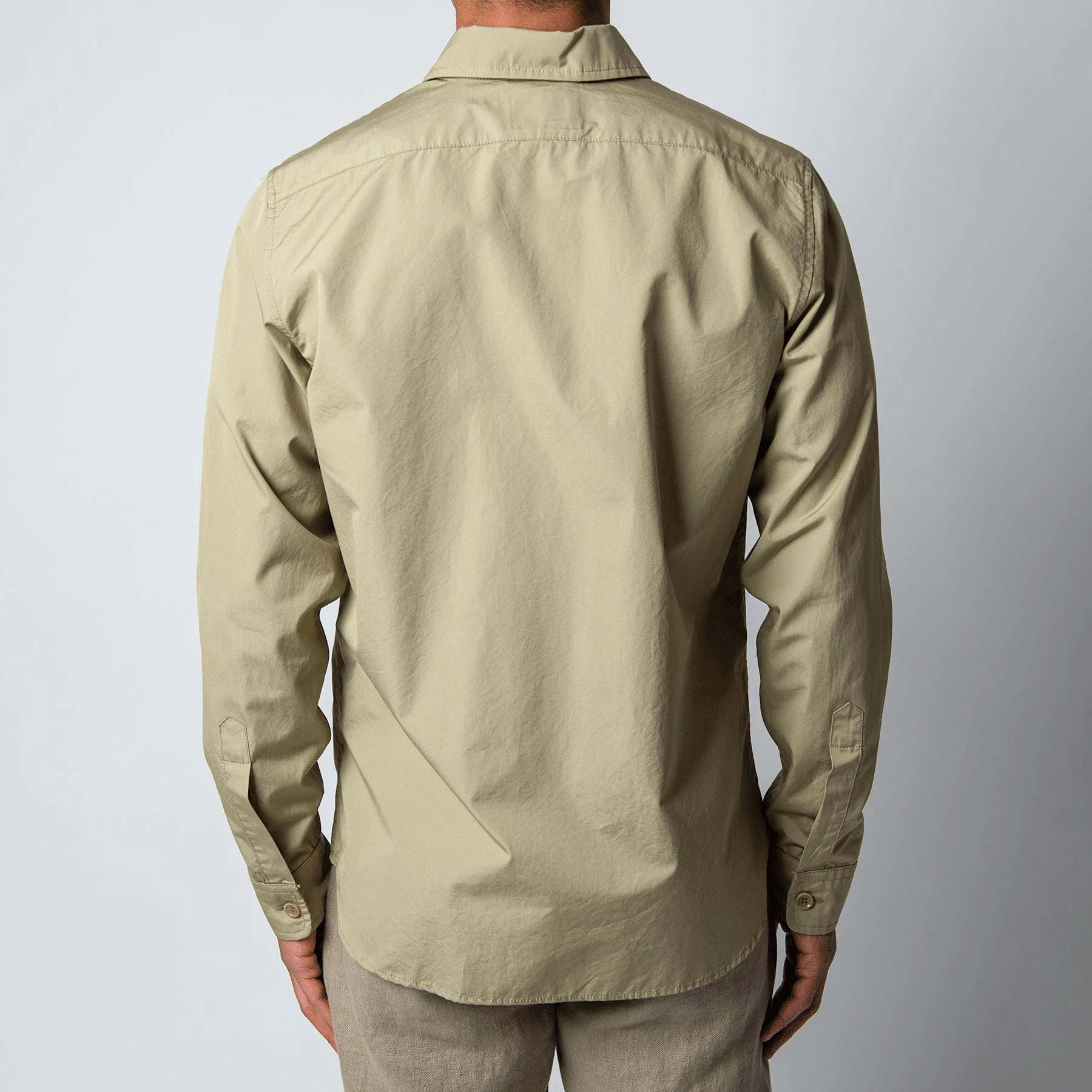 ASPESI CAMICIA UT OVERSHIRT SAND 7 ASPESI CAMICIA UT OVERSHIRT SAND - Bild 5