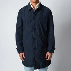 ASPESI LEMON COAT NAVY