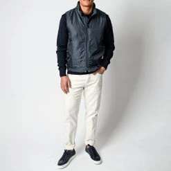 ASPESI GILET VERNES NAVY -jupiter shop ASPESIVAST 1