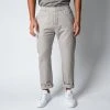 Barena BATIVOGA COTTON LINEN TROUSER LIGHT GREY -jupiter shop BARENABYXA 2