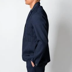 Barena REFADA WOOL OVERSHIRT NAVY -jupiter shop BARENAKAVAJ 4 76eb2979 1d2c 4ffd b5e1 bb28400b922d