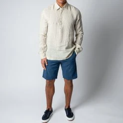 Barena PAVAN´S LINEN SHIRT TOFU -jupiter shop BARENASKJORTA 1 2cb56de9 7d7e 4eda a10c 9b04a6ffd50d