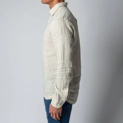 Barena PAVAN´S LINEN SHIRT TOFU -jupiter shop BARENASKJORTA 4 112d53e8 0cc6 4799 851f cb511889f79e