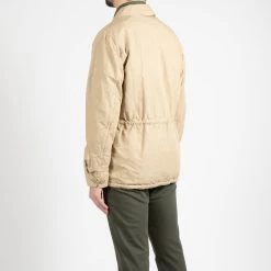 ASPESI BASTOGNE COTTON LINEN FIELD JACKET BEIGE -jupiter shop BASTOGNE COTTON LINEN FIELD JACKET BEIGE JACKA ASPESI Jupiter Kungsgatan Norrlandsgatan Stockholm 6