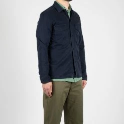 NN07 BERNARD OVERSHIRT BLUE 13 NN07 BERNARD OVERSHIRT BLUE -jupiter shop BERNARD OVERSHIRT BLUE HYBRIDSKJORTA NN07 Jupiter Kungsgatan Norrlandsgatan Stockholm 3