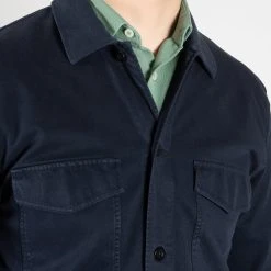 NN07 BERNARD OVERSHIRT BLUE 18 NN07 BERNARD OVERSHIRT BLUE -jupiter shop BERNARD OVERSHIRT BLUE HYBRIDSKJORTA NN07 Jupiter Kungsgatan Norrlandsgatan Stockholm 8