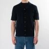 Filippo De Laurentiis BOWLING SHIRT SWEATER SS NAVY -jupiter shop BOWLING SHIRT SWEATER SS NAVY TROJA FILIPPO DE LAURENTIIS Jupiter Kungsgatan Norrlandsgatan Stockholm