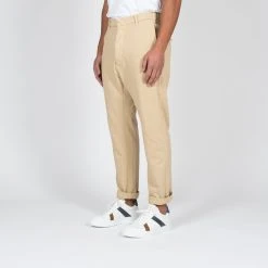 Barena BURLOTO JERSEY TROUSERS BEIGE -jupiter shop BURLOTO JERSEY TROUSERS BEIGE BYXA BARENA Jupiter Kungsgatan Norrlandsgatan Stockholm 3
