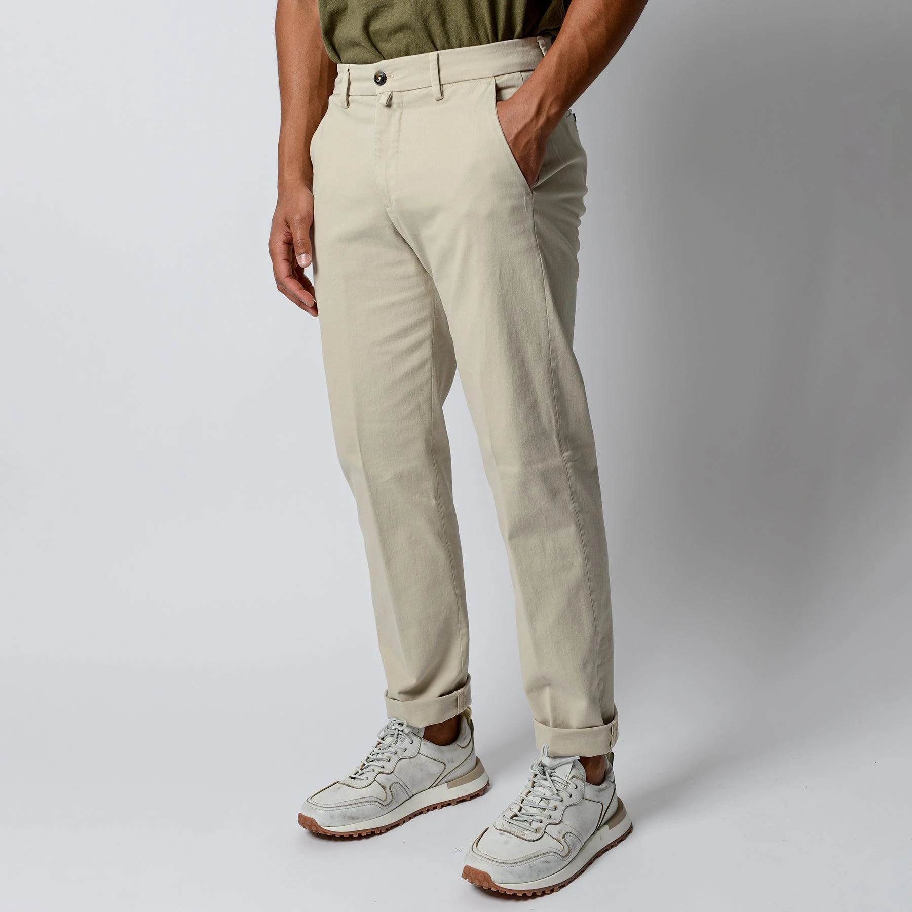 Briglia 1949 SOHO SOFT CHINO BEIGE 4 Briglia 1949 SOHO SOFT CHINO BEIGE - Bild 2