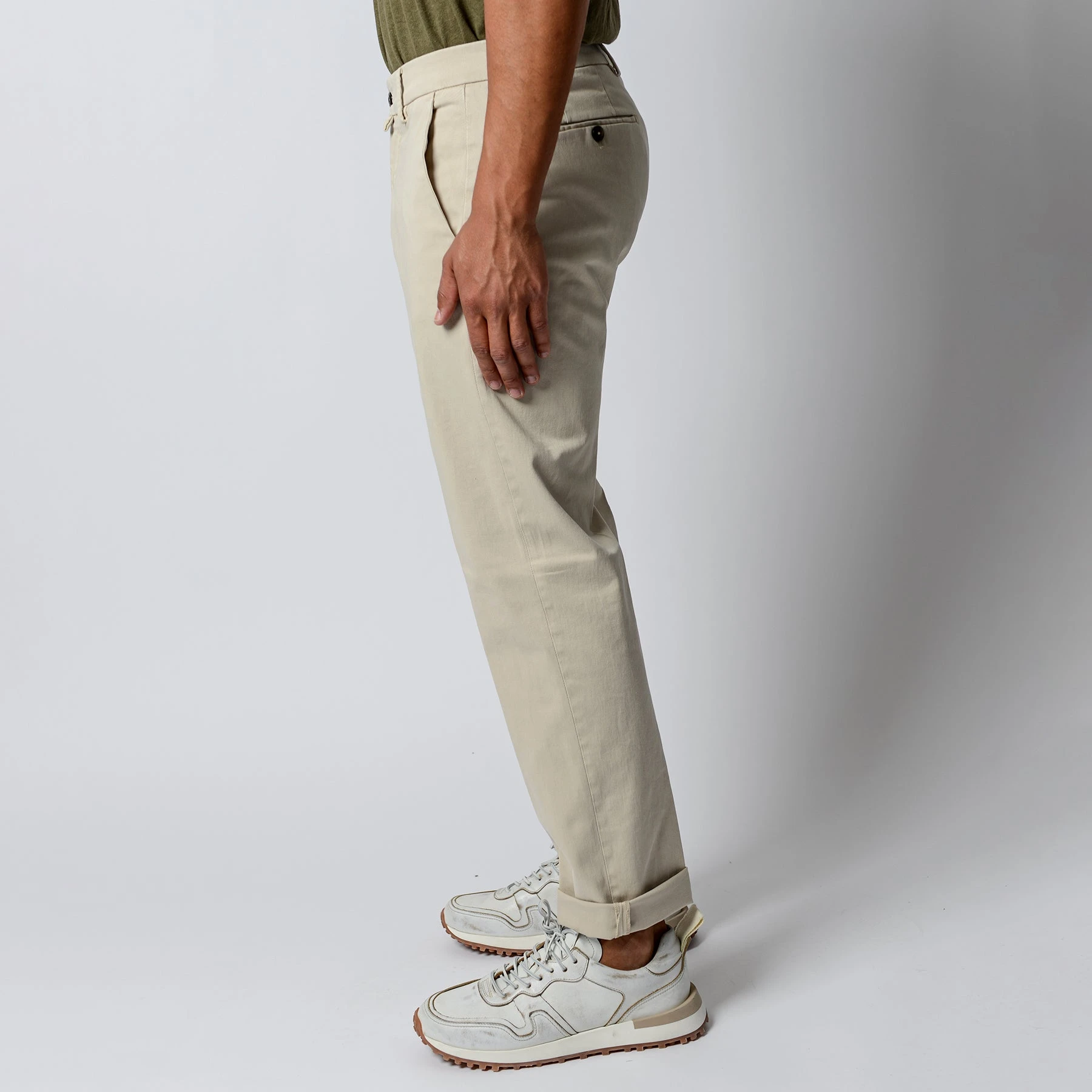 Briglia 1949 SOHO SOFT CHINO BEIGE 5 Briglia 1949 SOHO SOFT CHINO BEIGE - Bild 3