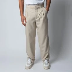 Drole De Monsieur LE PANTALON GOLFEUR LAINE SAND