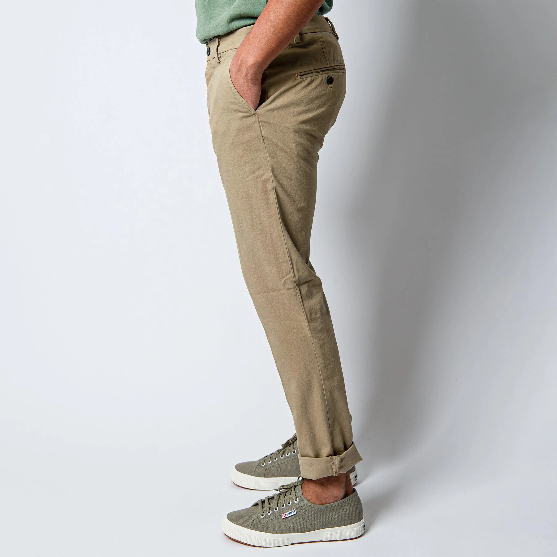 MASON'S MILANO COTTON ELASTAN TROUSERS TOBACCO 6 MASON'S MILANO COTTON ELASTAN TROUSERS TOBACCO - Bild 4