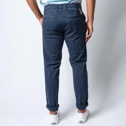 MASON'S MILANO COTTON ELASTAN TROUSERS NAVY -jupiter shop BYXAMASON S 5 3852f39d b822 41d3 97ae 9d4794b0b276