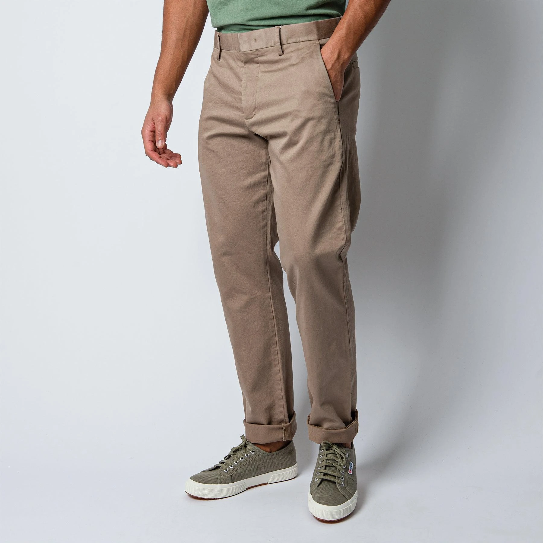 NN07 THEO COTTON STRETCH TROUSER GREIGE 4 NN07 THEO COTTON STRETCH TROUSER GREIGE - Bild 2