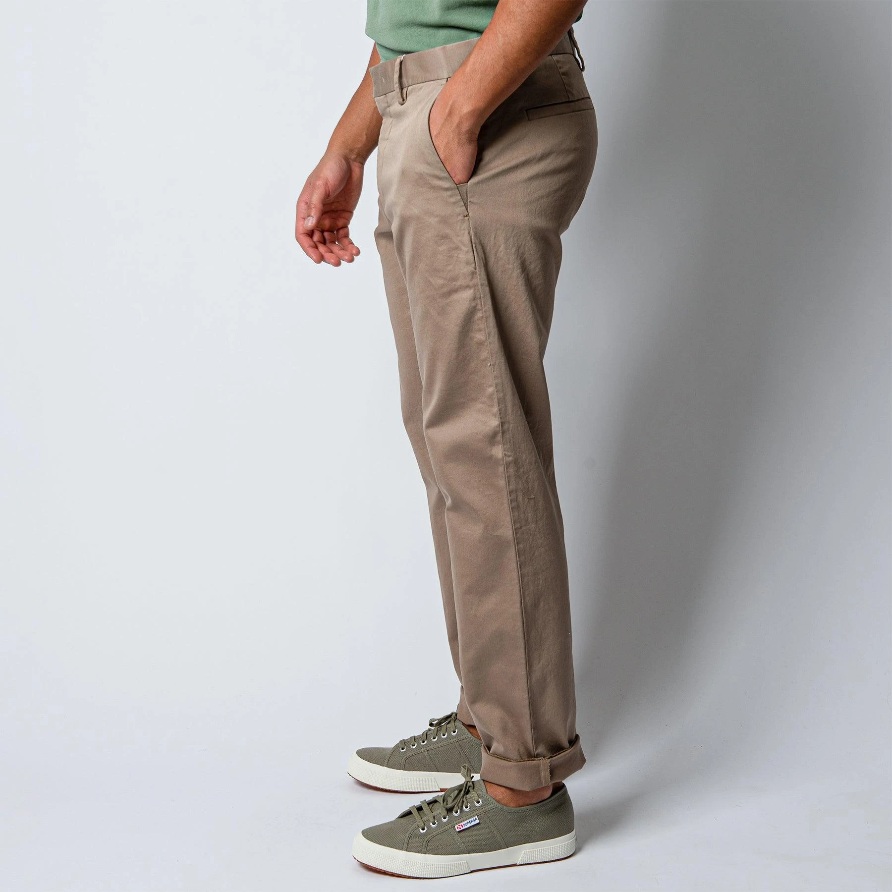 NN07 THEO COTTON STRETCH TROUSER GREIGE 5 NN07 THEO COTTON STRETCH TROUSER GREIGE - Bild 3