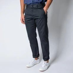 NN07 THEO COTTON STRETCH TROUSER NAVY -jupiter shop BYXANN07 4 965fdf91 103e 4b9f 821a 91d0b103374a